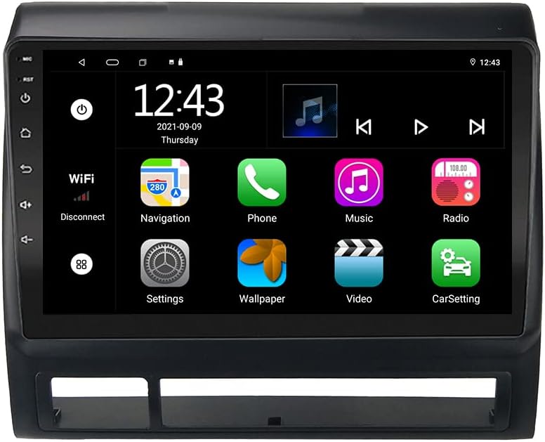 Android 11 Car Radio 9 inch Touch Screen Bluetooth USB Player K648