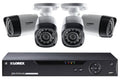 8 Channel 4 Cameras Weatherproof DVR Surveillance Security System X30602