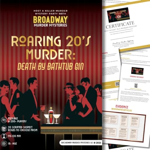 Murder Mystery Game Physical Game Kit N340