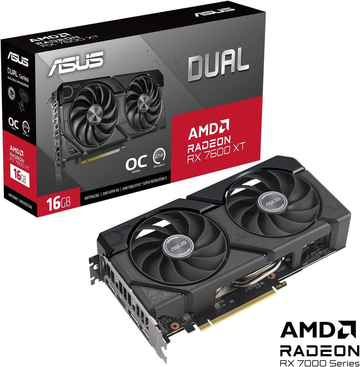 Radeon RX 7600 XT 16GB GDDR6 Graphics Card M683