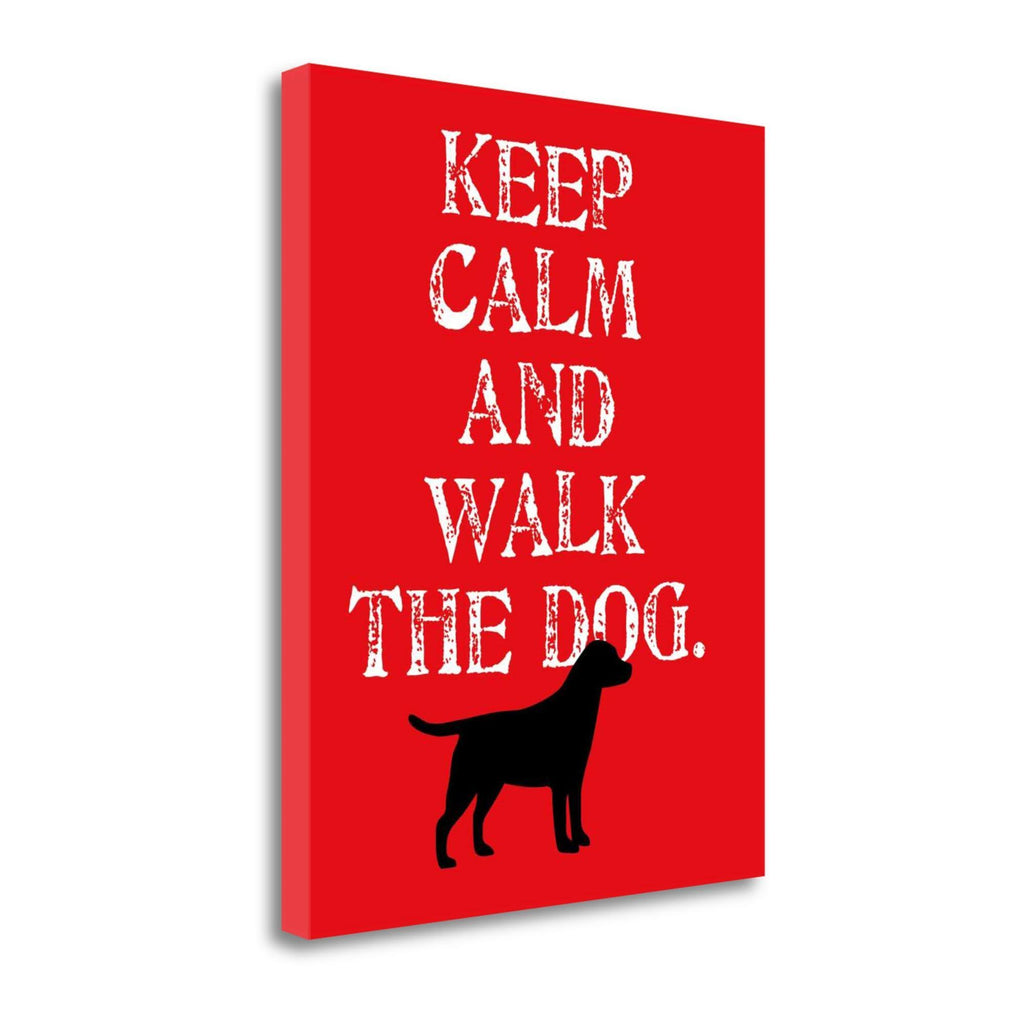 Labrador Giclee Print on Wrap Canvas V3886