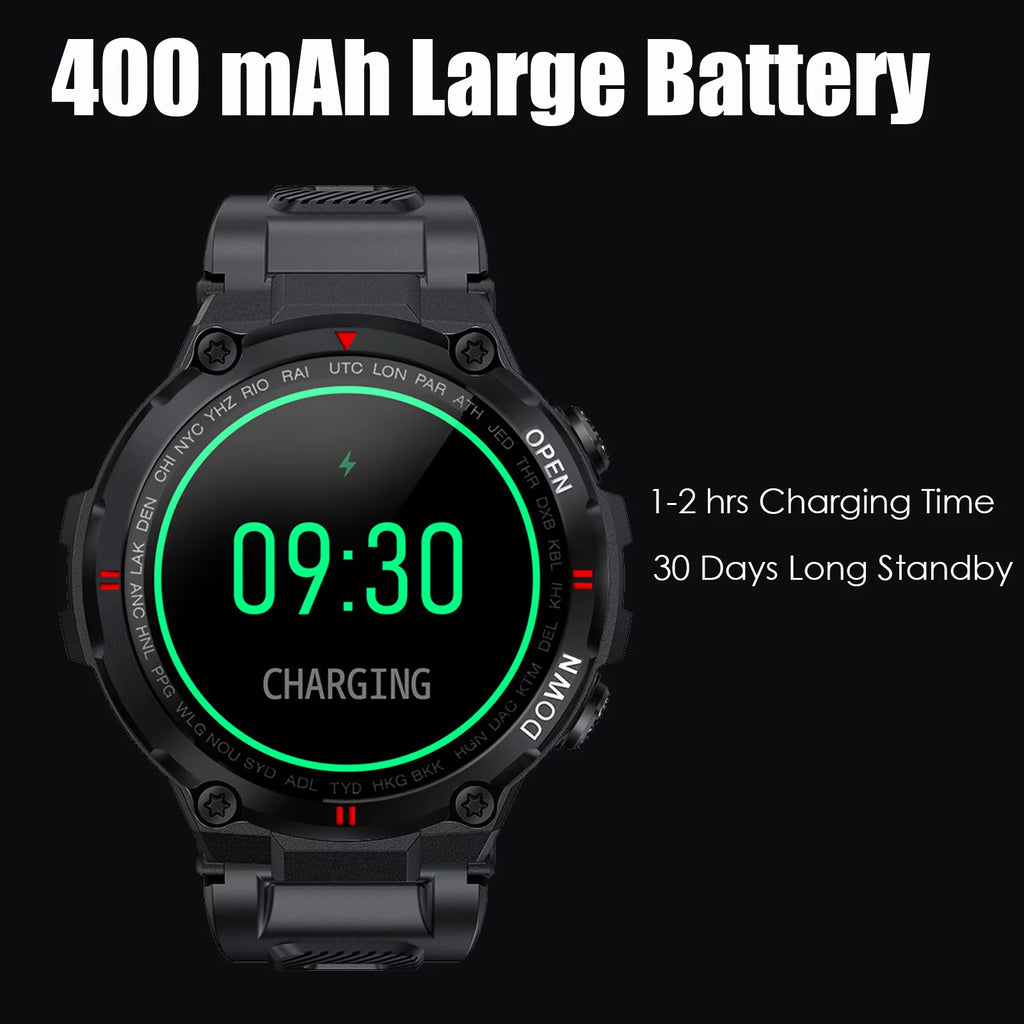 1.3'' HD Touch Screen Tactical Smartwatch K7761