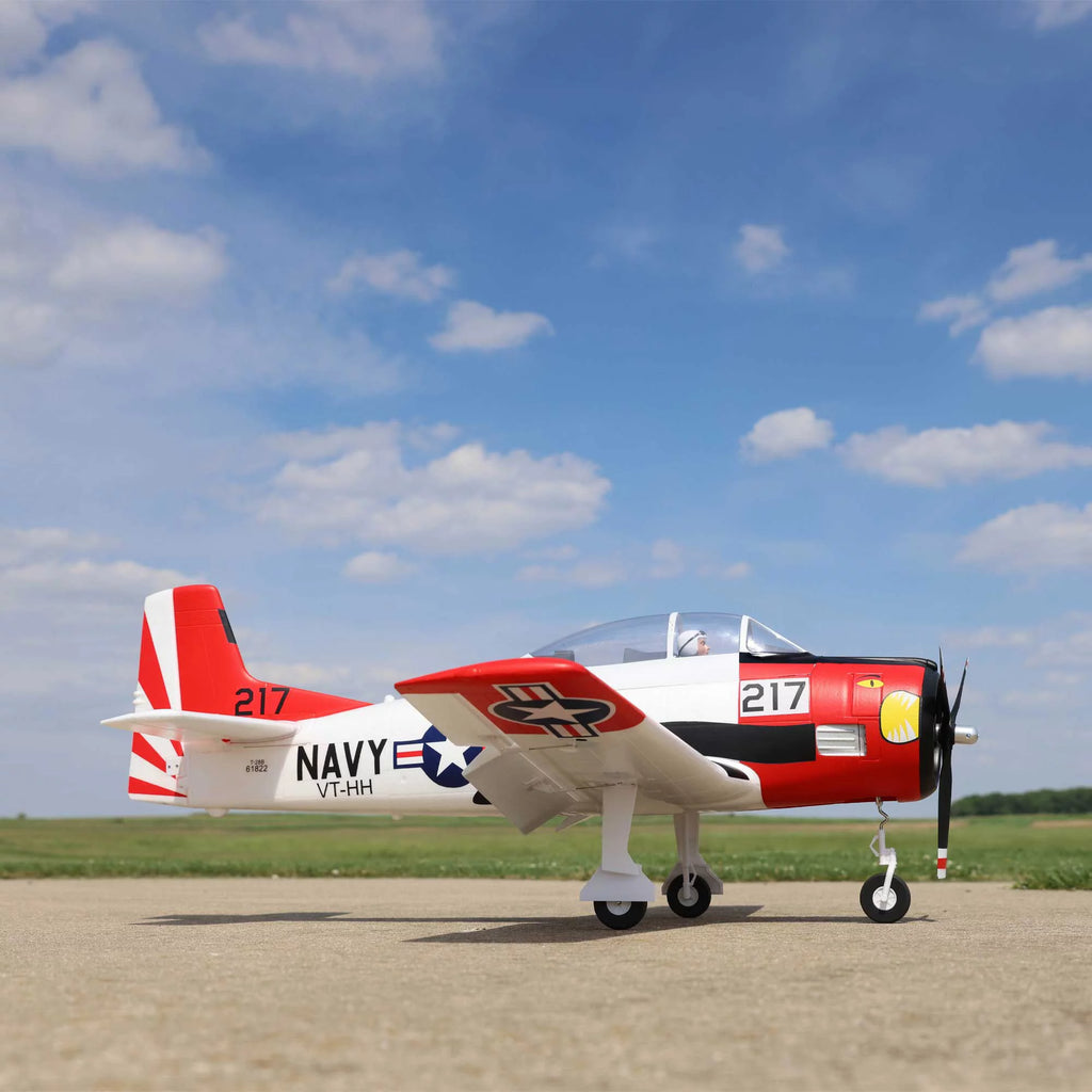 T-28 Trojan 1.2m BNF Basic RC Airplane P8906
