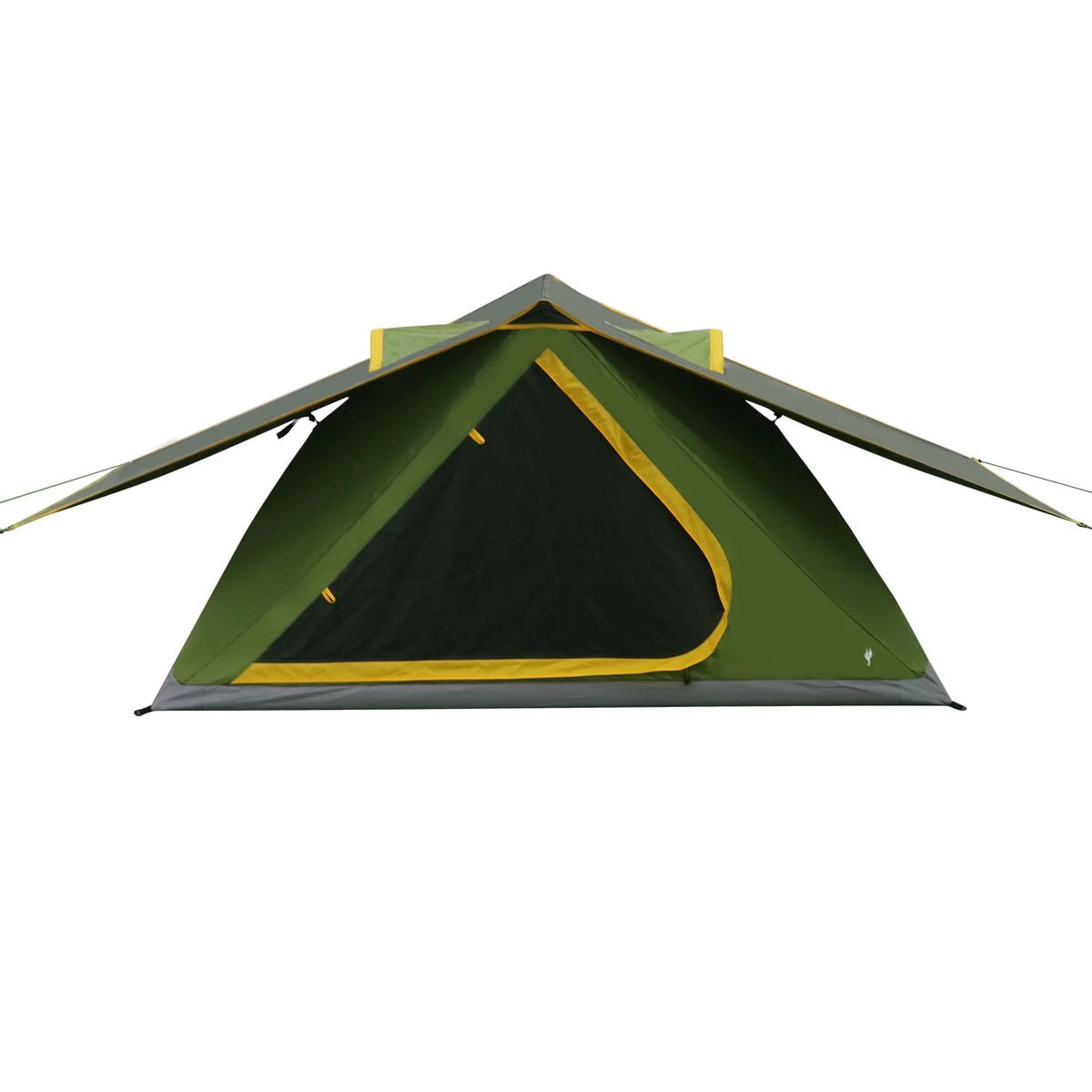 2-Person Pop up Instant Hub Tent, Green, 7.5 lbs I754