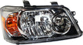 Headlight Lens and Housing Compatible with 2004-2006 Toyota Highlander Passenger Side Pack of 2 X41242