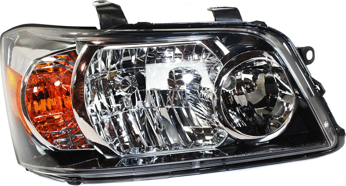 Headlight Lens and Housing Compatible with 2004-2006 Toyota Highlander Passenger Side Pack of 2 X41242