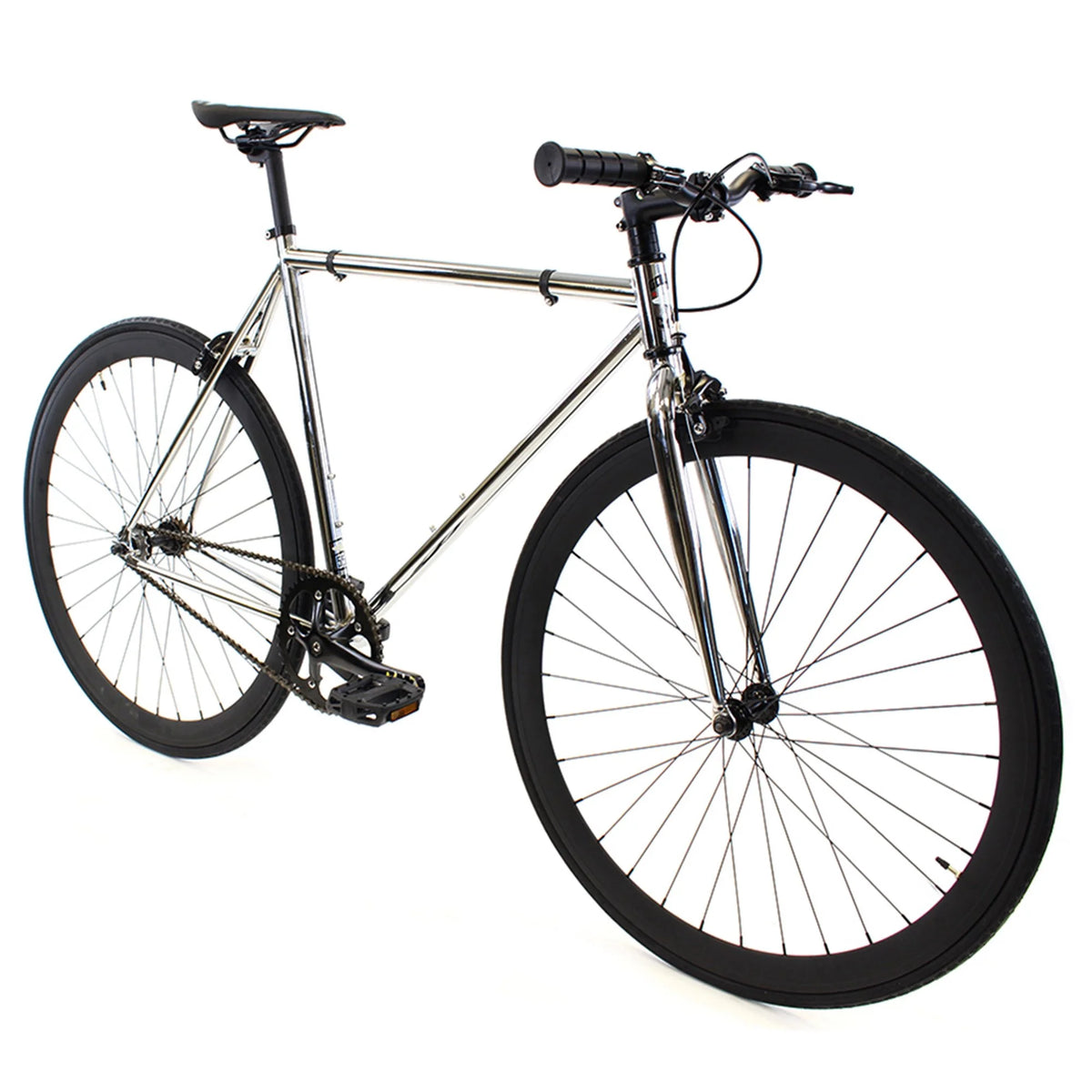 Chrome Fixed Gear Bike 55 cm J764