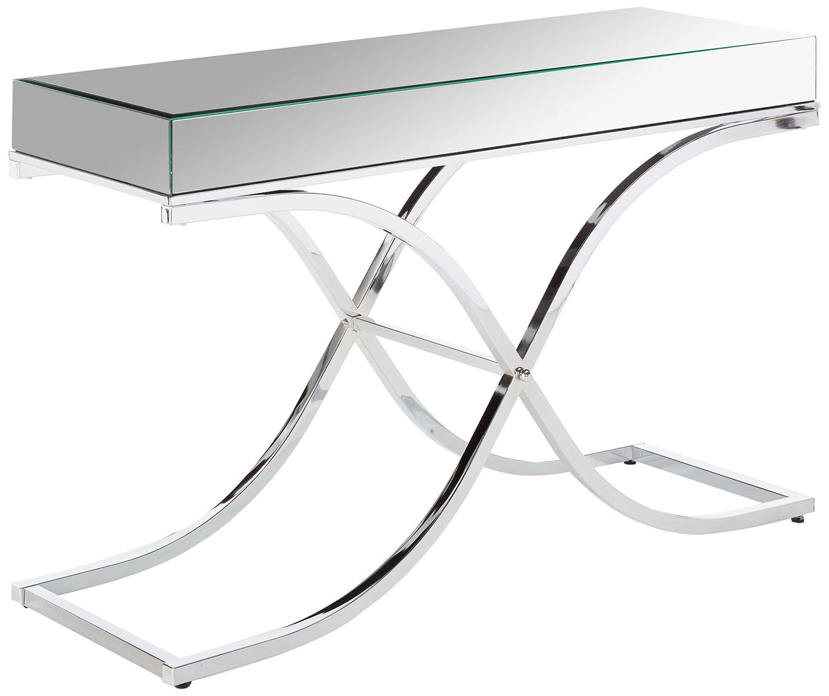 Chrome Metal Sofa Table Z966