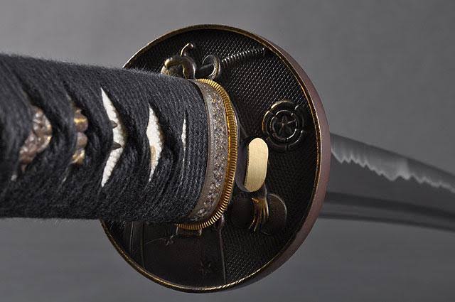 Black Wooden Scabbard Samurai Katana Sword O1643