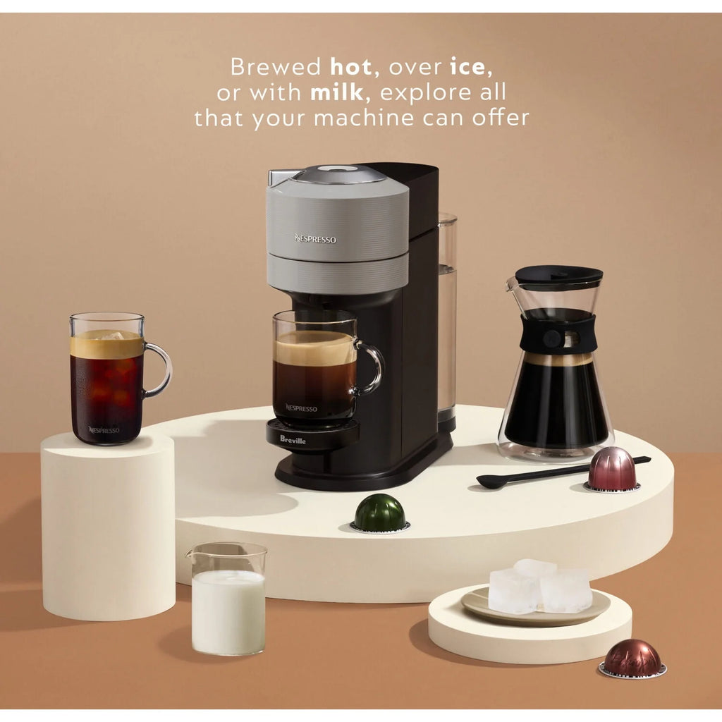 Red Coffee and Espresso Maker with Milk Frother R5369