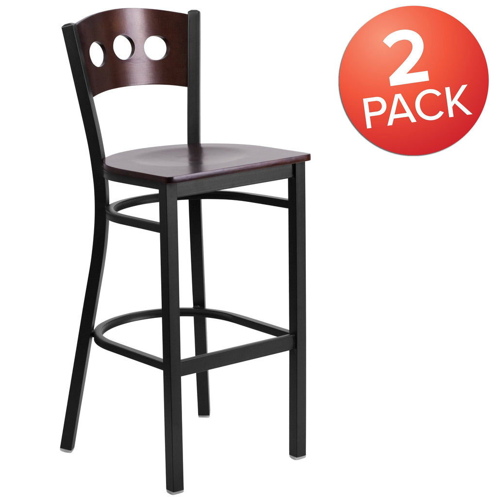 2 Pk. Metal Barstool H401