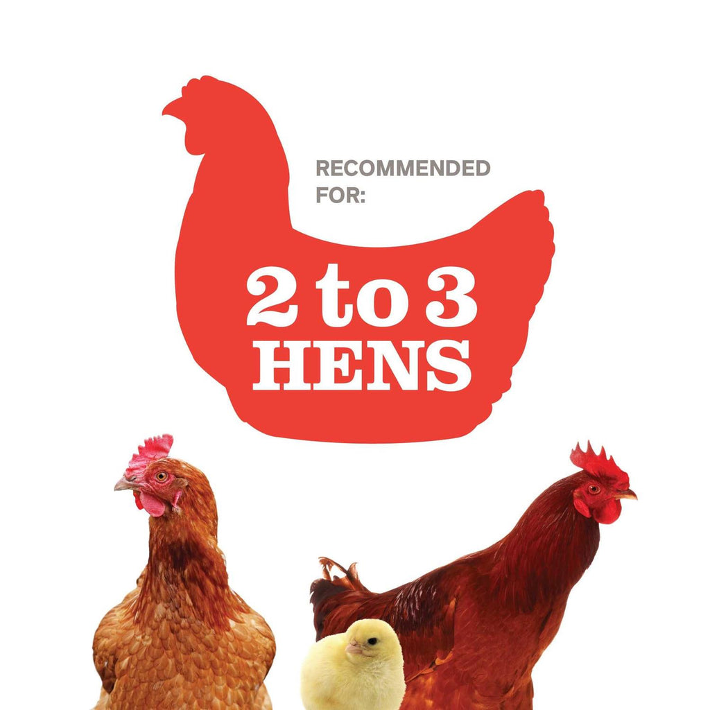 Chicken Coop with Herb Planter K531