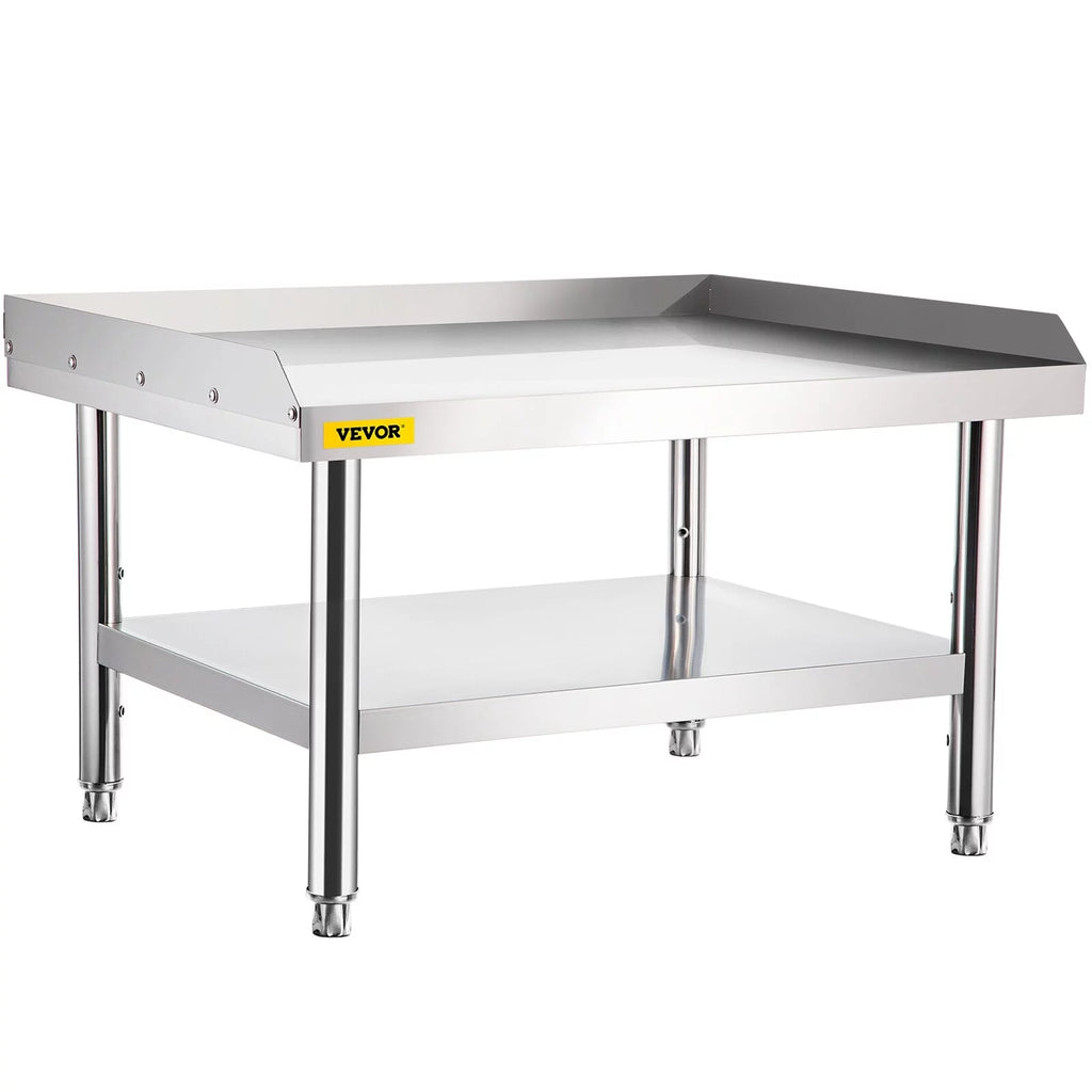 Stainless Steel Grill Table with Undershelf 60*30*24 Inch U8956