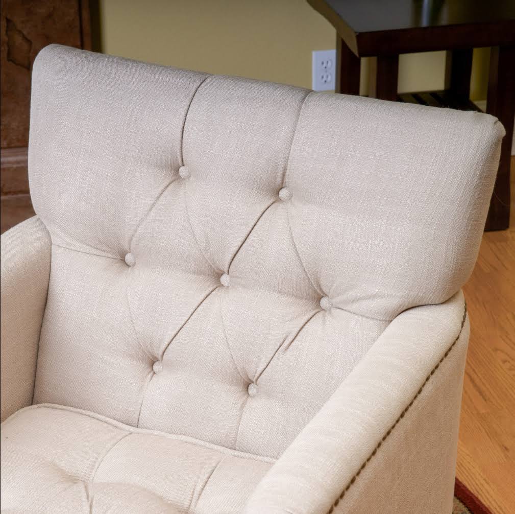 Beige Club Chair M2103