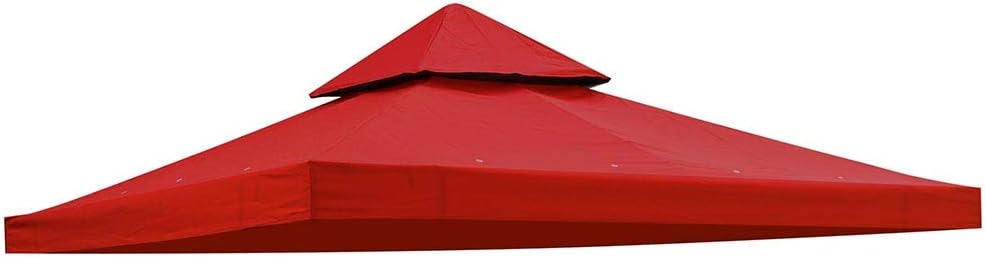 8'x8' Dark Green Gazebo Canopy Replacement Top Cover S74077
