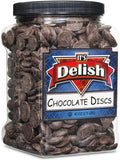 Dark Chocolate Discs 2.5 Lbs Non-Dairy Vegan Kosher H452569