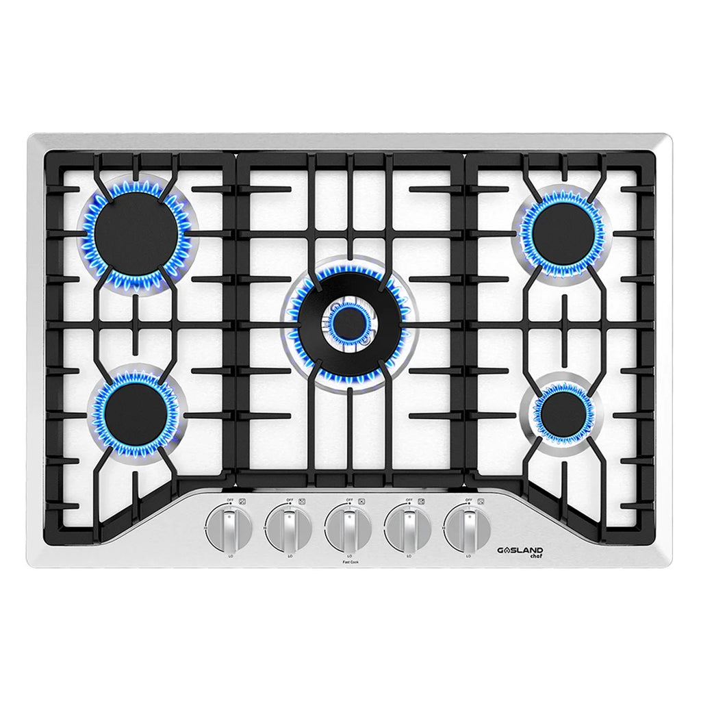 30" 5 Burners Stainless Steel Gas Cooktop R785314