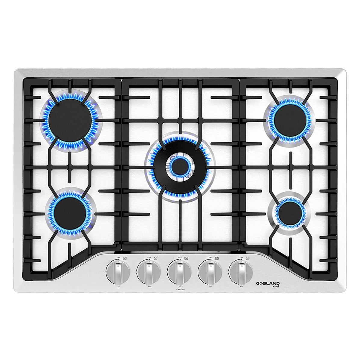 30" 5 Burners Stainless Steel Gas Cooktop R785314