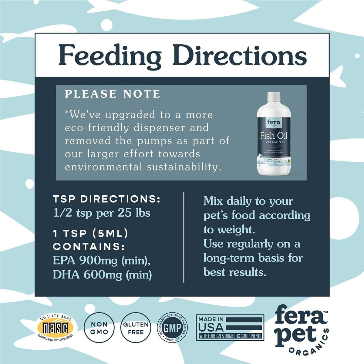Fish Oil + Vitamin E Supplement for Dog & Cat N675737