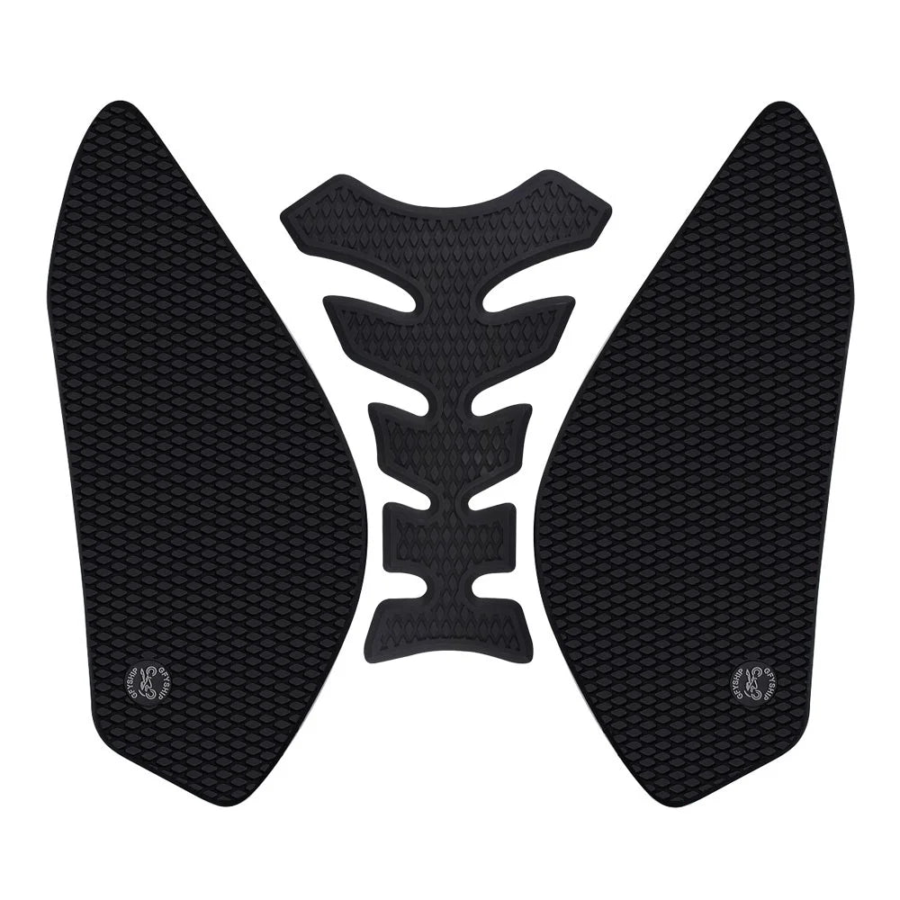 Black Motorcycle Gas Tank Pad Stickers D9562