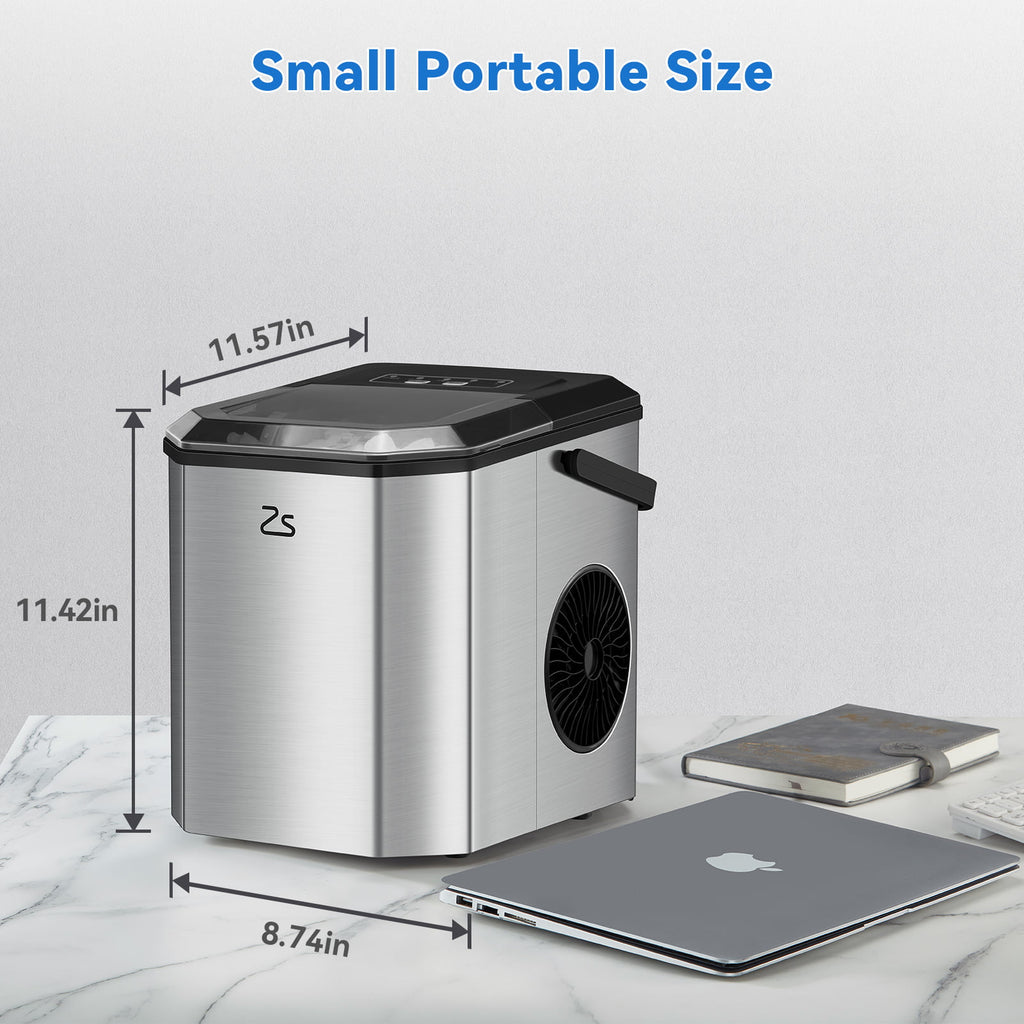 Countertop Ice Maker Self-Cleaning Bullet Ice J4428