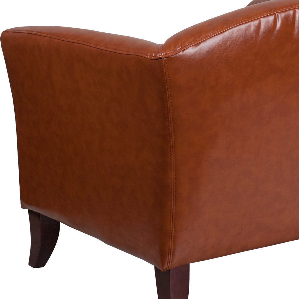 Cognac LeatherSoft Chair P30030