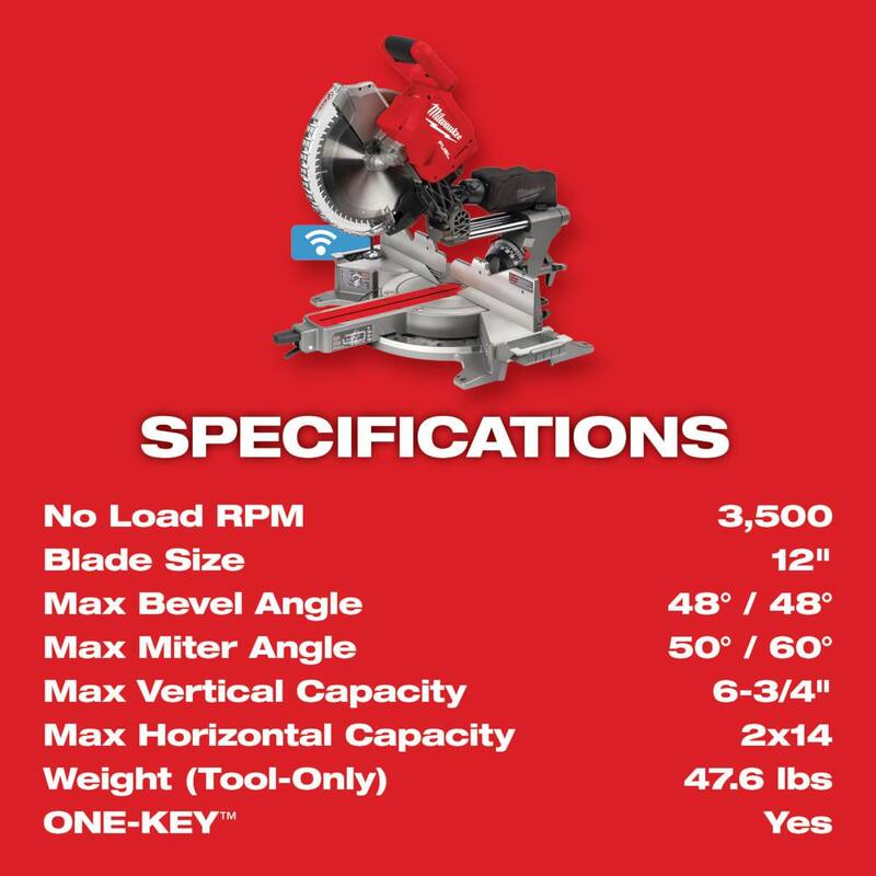 18V Lithium-Ion Brushless Cordless 12 in. Dual Bevel Sliding Compound Miter Saw Kit U61720