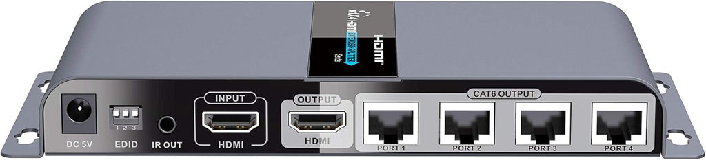 1080P 1x2 HDMI Splitter Over Cat6 Extender with IR L804