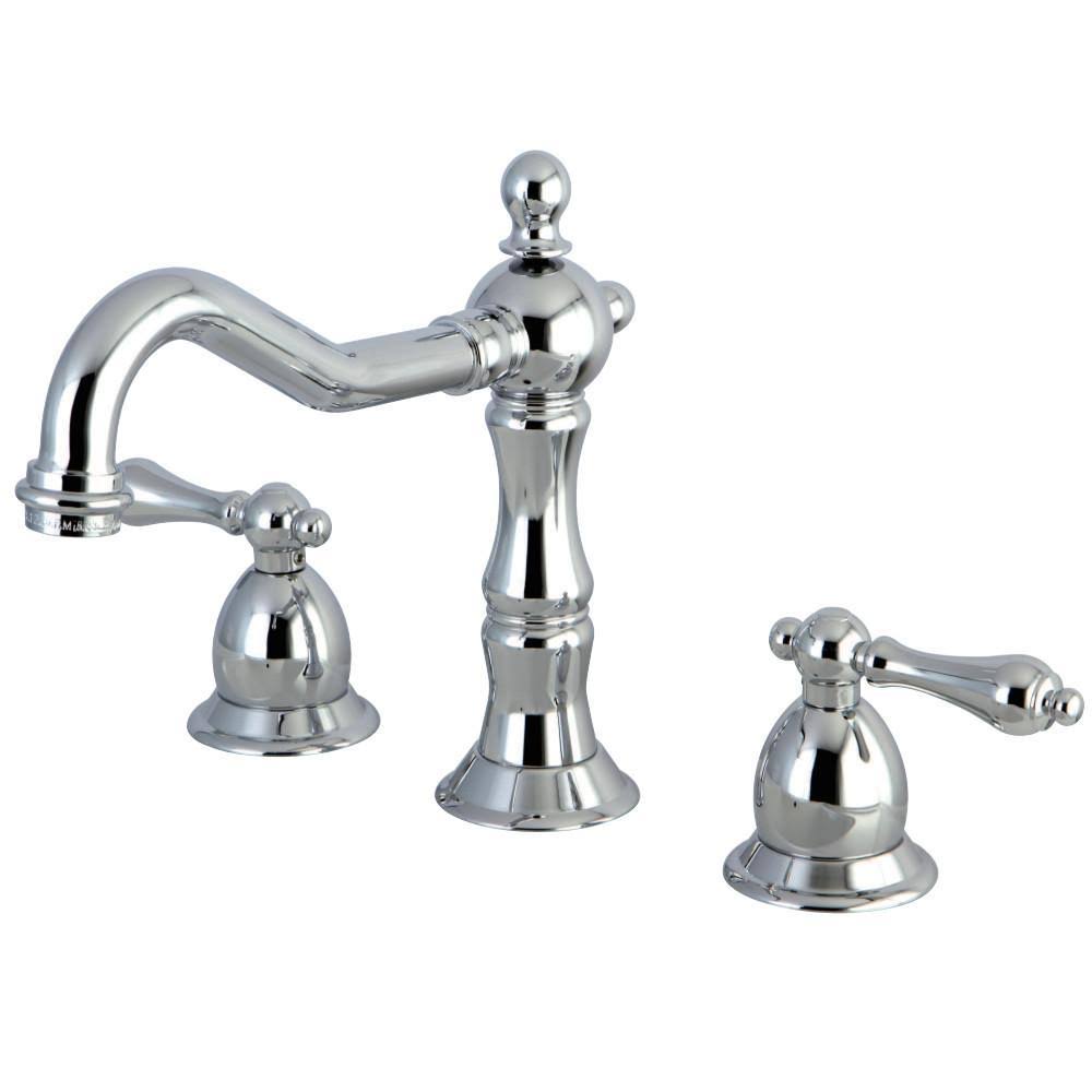 Polished Nickel Widespread Bathroom Faucet Z1096