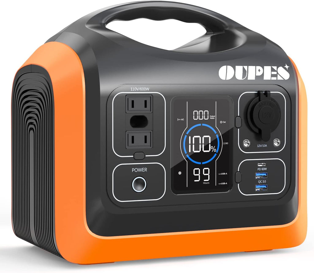 1200W 992Wh Portable Power Station LiFePO4 Battery with 2 X100W Solar Panel D91507
