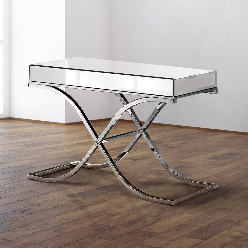 Chrome Metal Sofa Table Z966