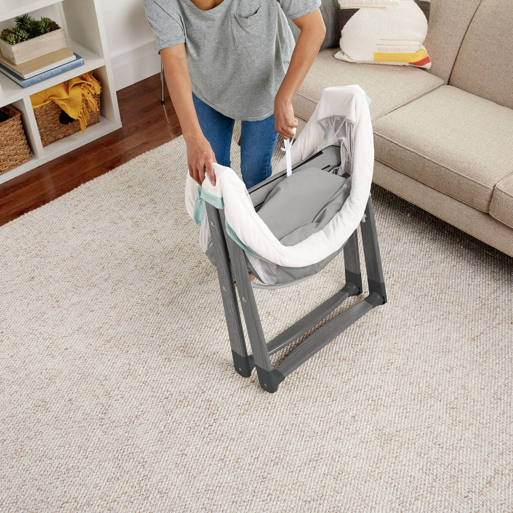 Foldaway Rocking Wood Bassinet S40716