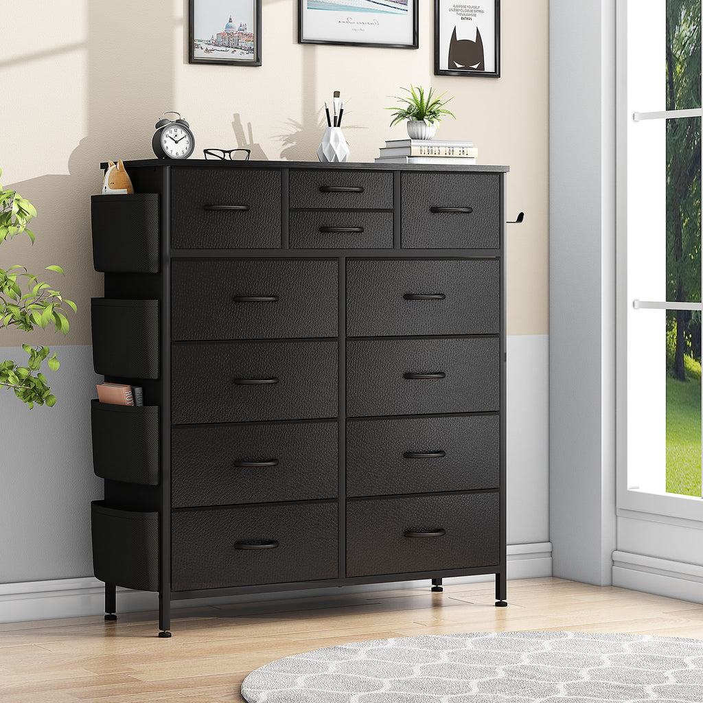 White 10 Drawer Dresser L417092