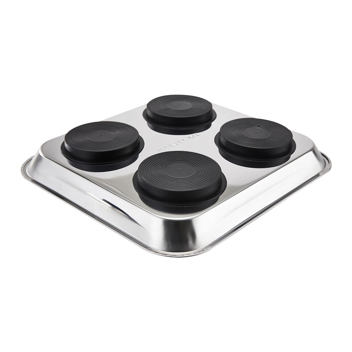 10-1/2 in. x 11-1/2 in. Magnetic Stainless Steel Parts Tray A693921