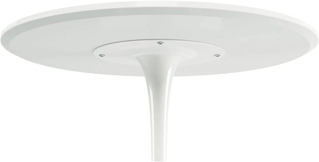 White Wood Top Dining Table C60694