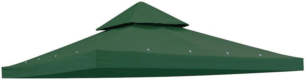 8'x8' Dark Green Gazebo Canopy Replacement Top Cover S74077