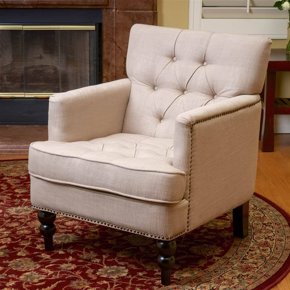 Beige Club Chair M2103