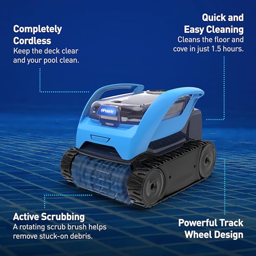 Compact Cordless Robotic Pool Cleaner R35189