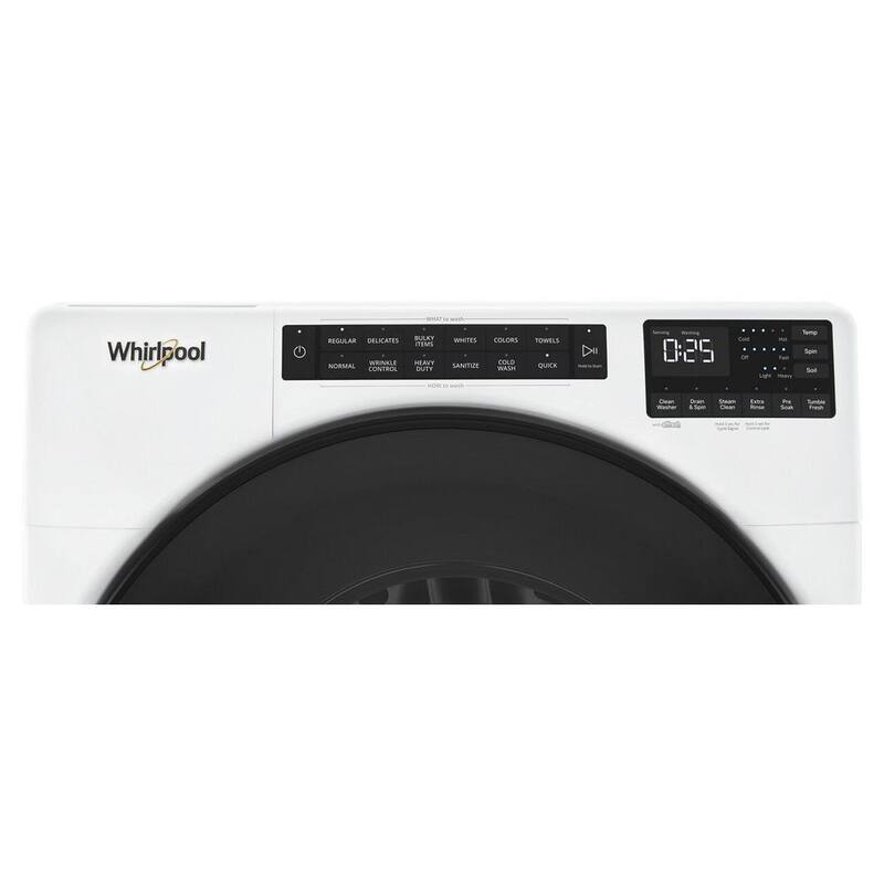 4.5 cu. ft. Front Load Washer with Steam in White J134