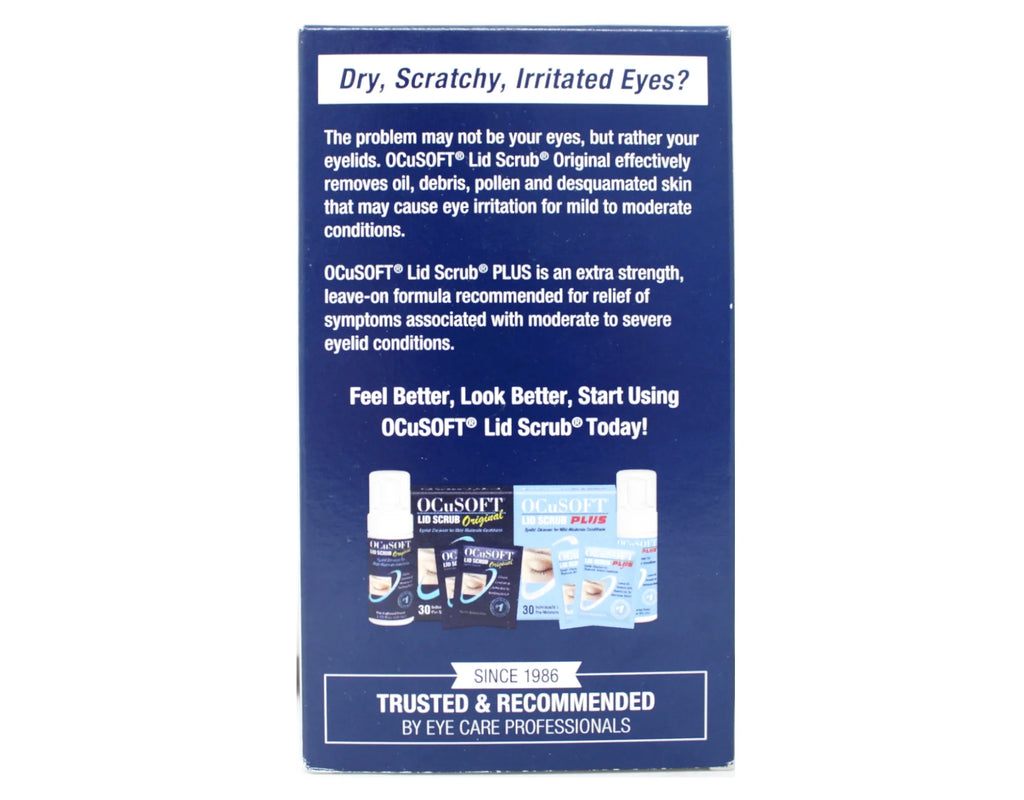 Eye Lid Cleansing Pads, 100 Ea, 6 Pack J310908