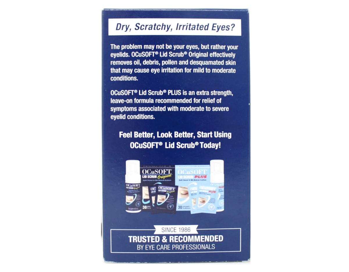 Eye Lid Cleansing Pads, 100 Ea, 6 Pack J310908
