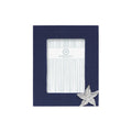 Navy Blue Linen 5x7 Frame Q848