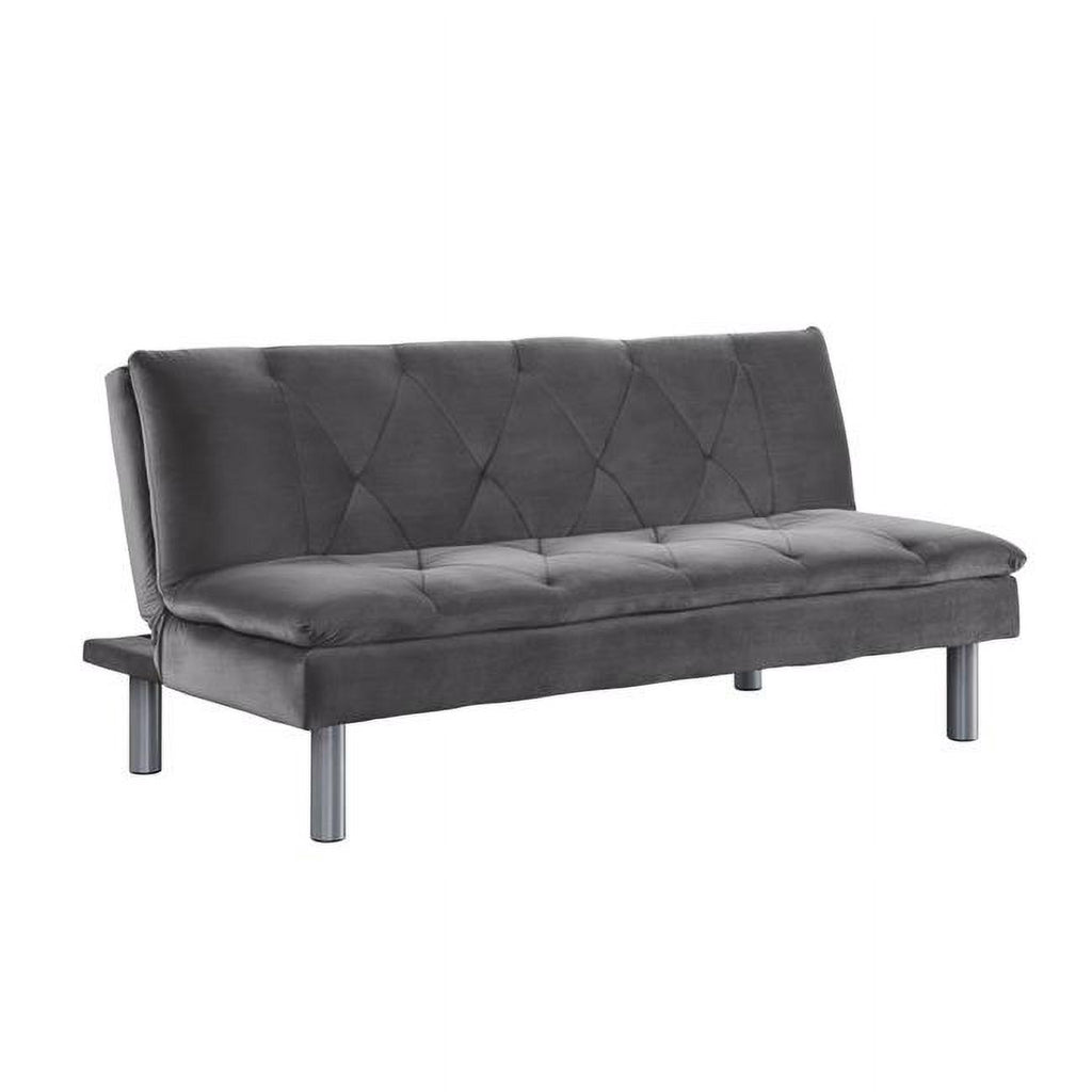 Grey Velvet Sleeper Sofa U740