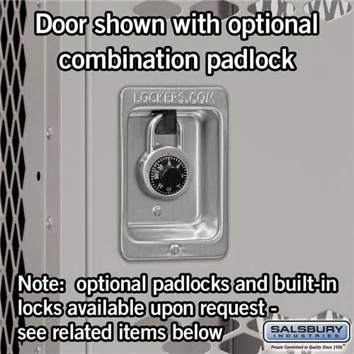 Extra Wide Vented Metal Locker G68020