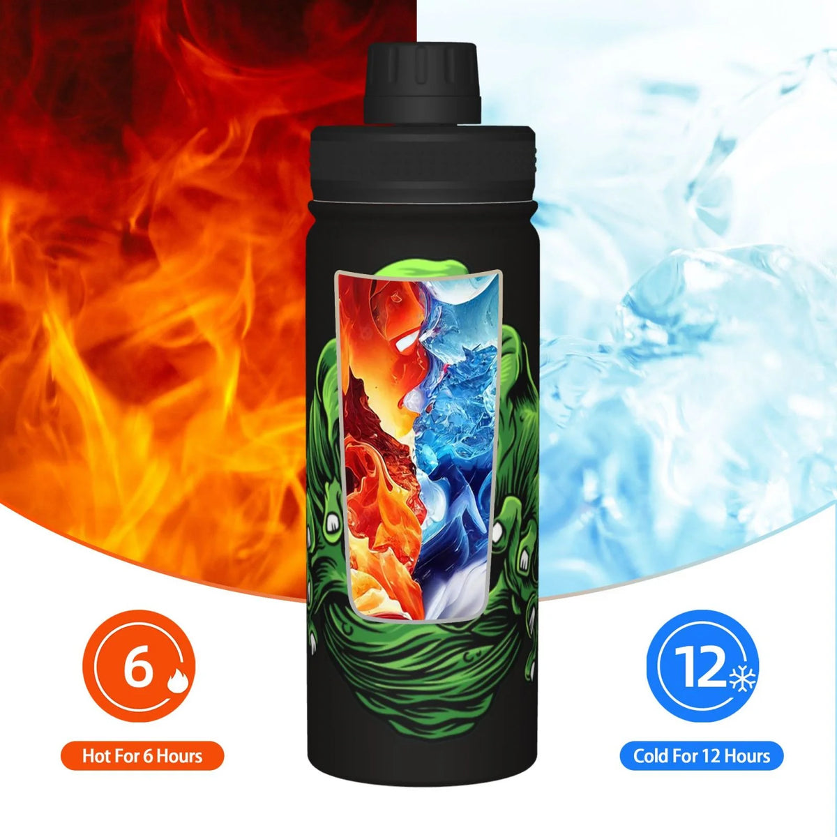 Insulated Stainless Steel Water Bottle 18OZ R562915