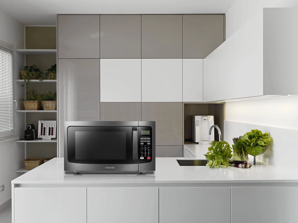 1.2 Cu. ft. Black Stainless Steel Microwave Oven F380498