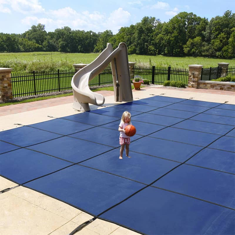 15 x 30 Blue Mesh Safety Cover X257445
