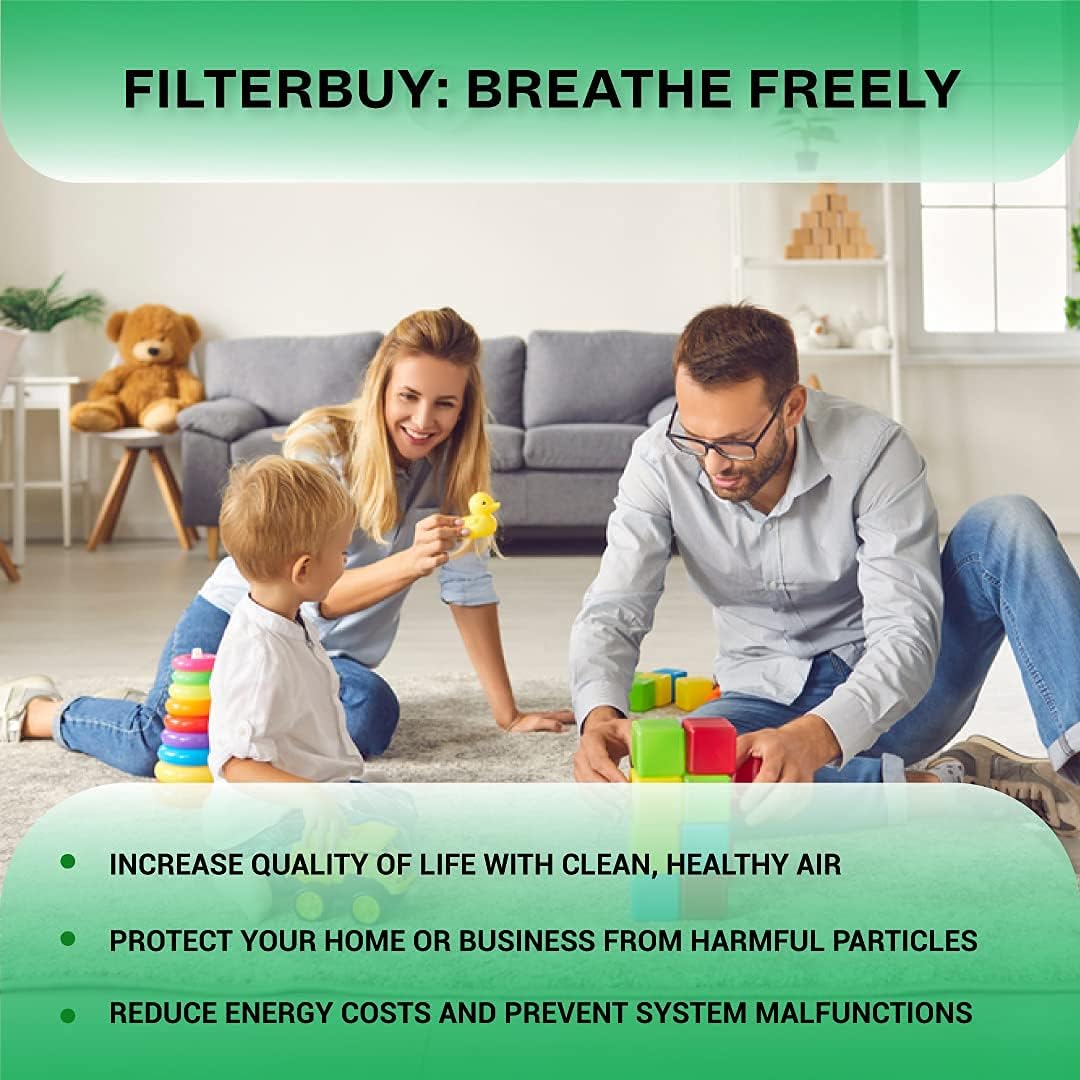 20x34x2 MERV 8 Pleated Air Filter (12-Pack) M181433