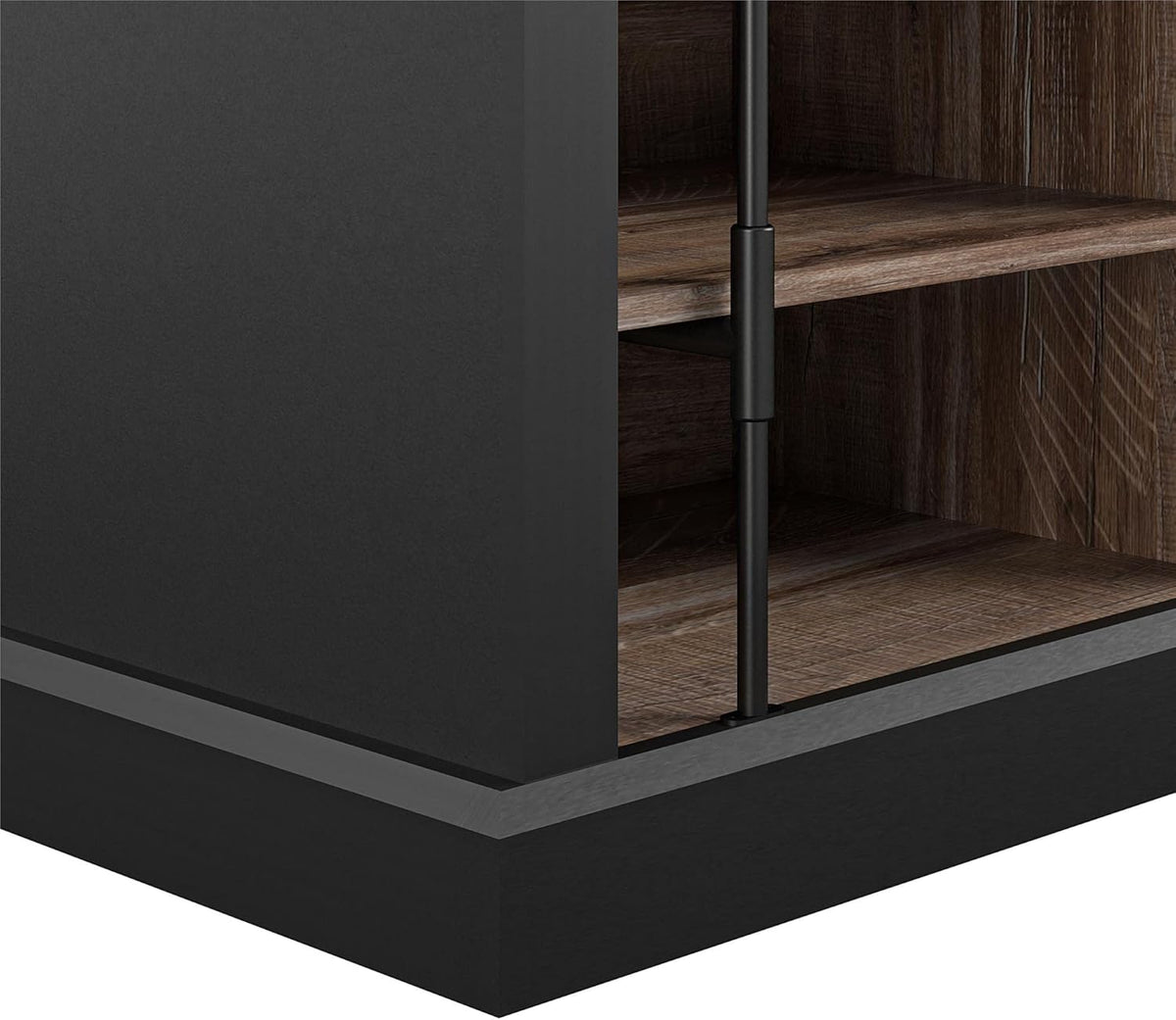 Black Fireplace Stand for TVs up to 70" J421803