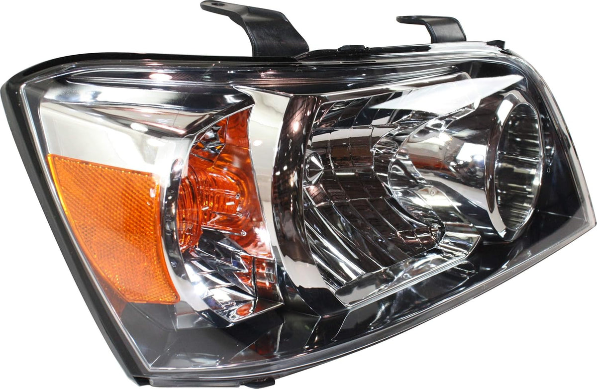 Headlight Lens and Housing Compatible with 2004-2006 Toyota Highlander Passenger Side Pack of 2 X41242
